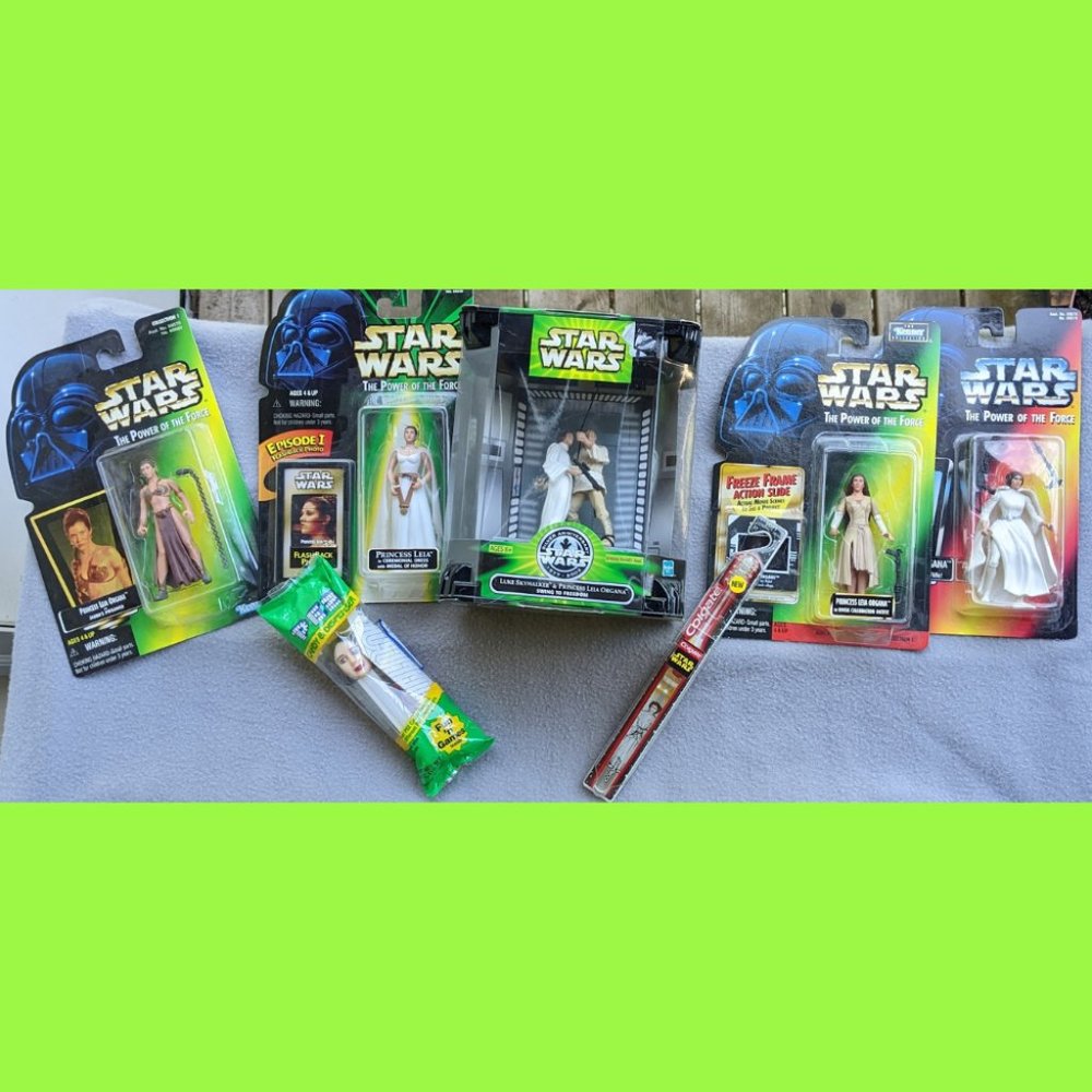 Star Wars Princess Leia Organa early 2000's Figurine Collection Plus!